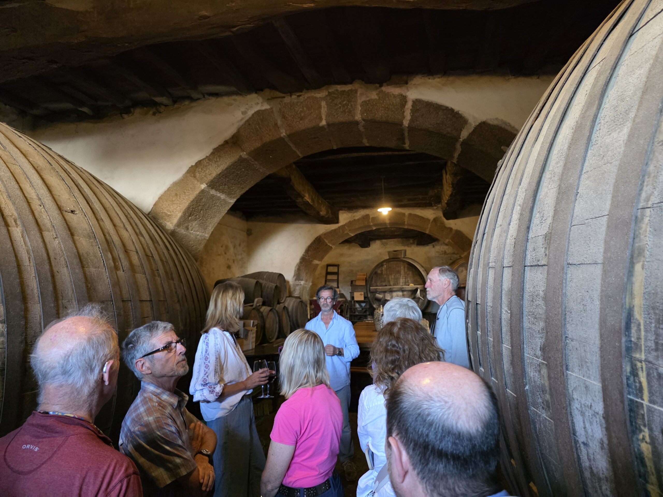 Wine cellar visit