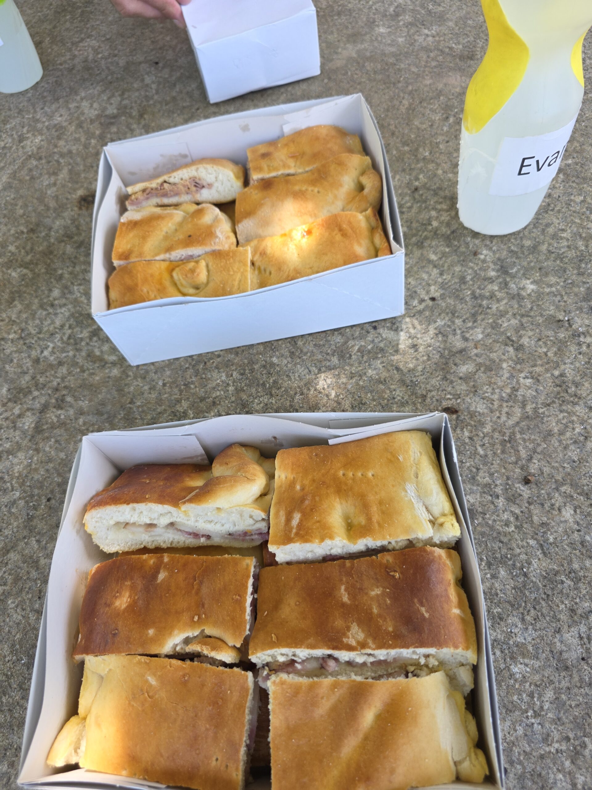 Lunch on tour