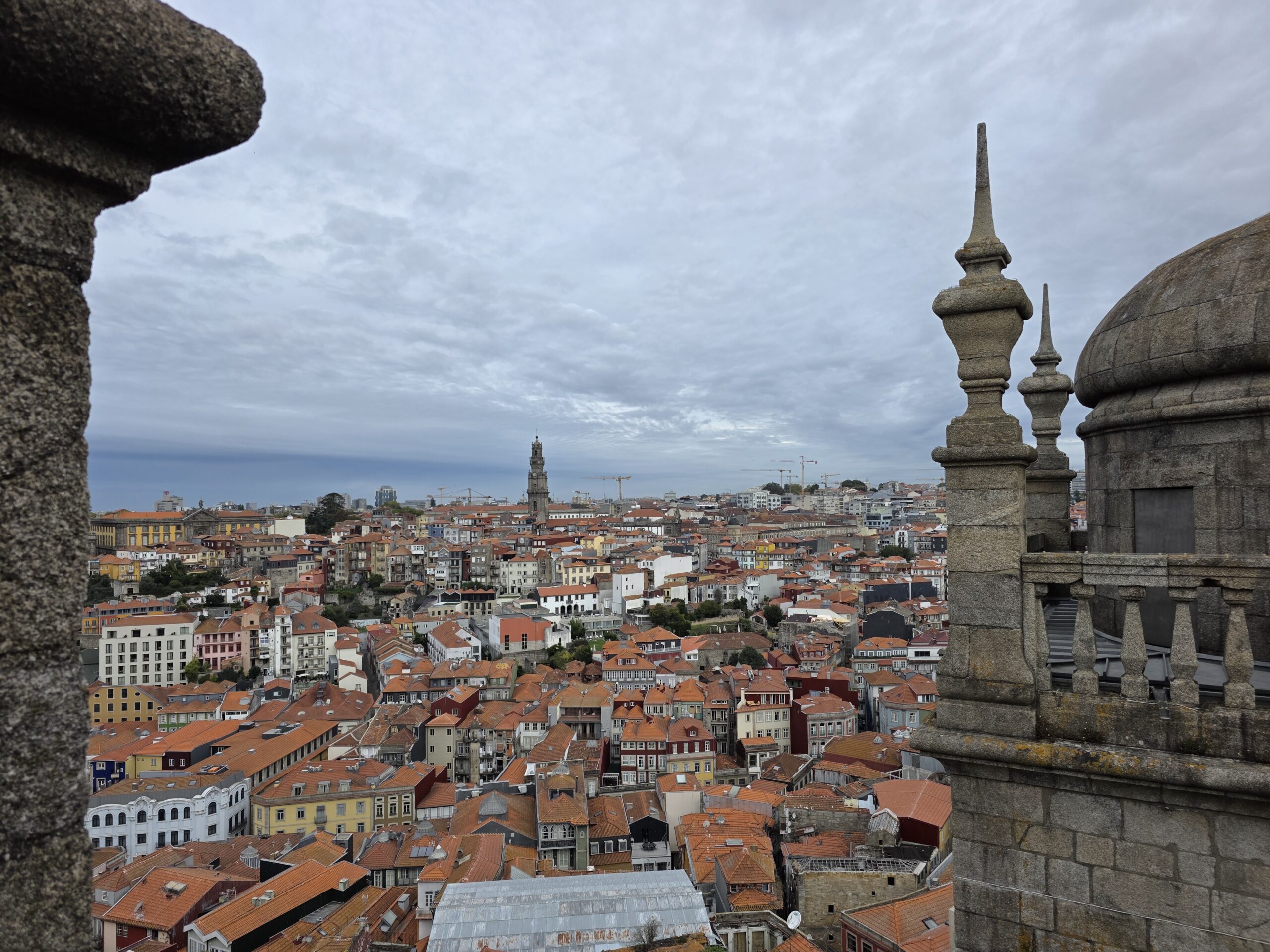 Porto view from the Cathedral
