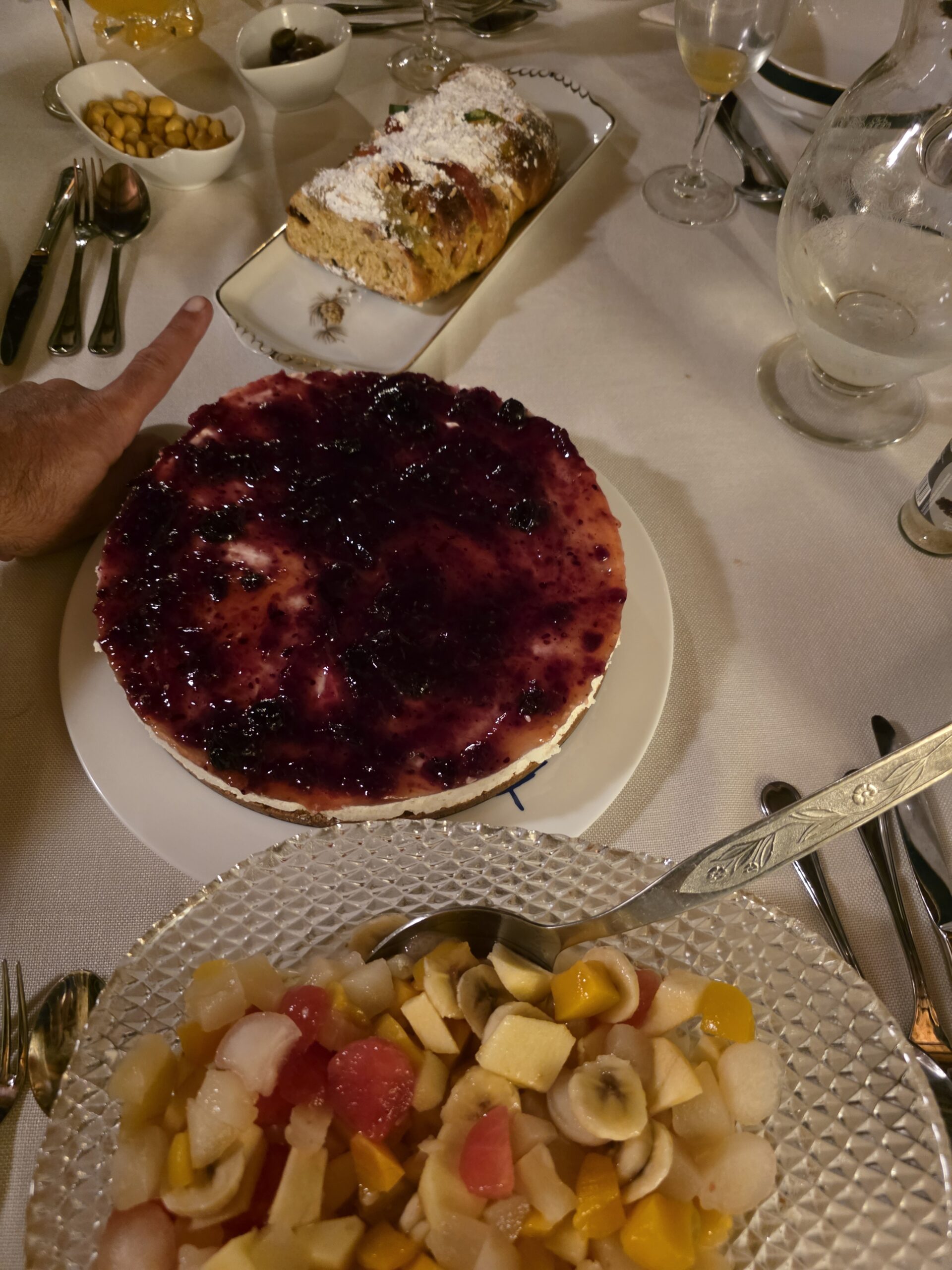 Home baked dessert