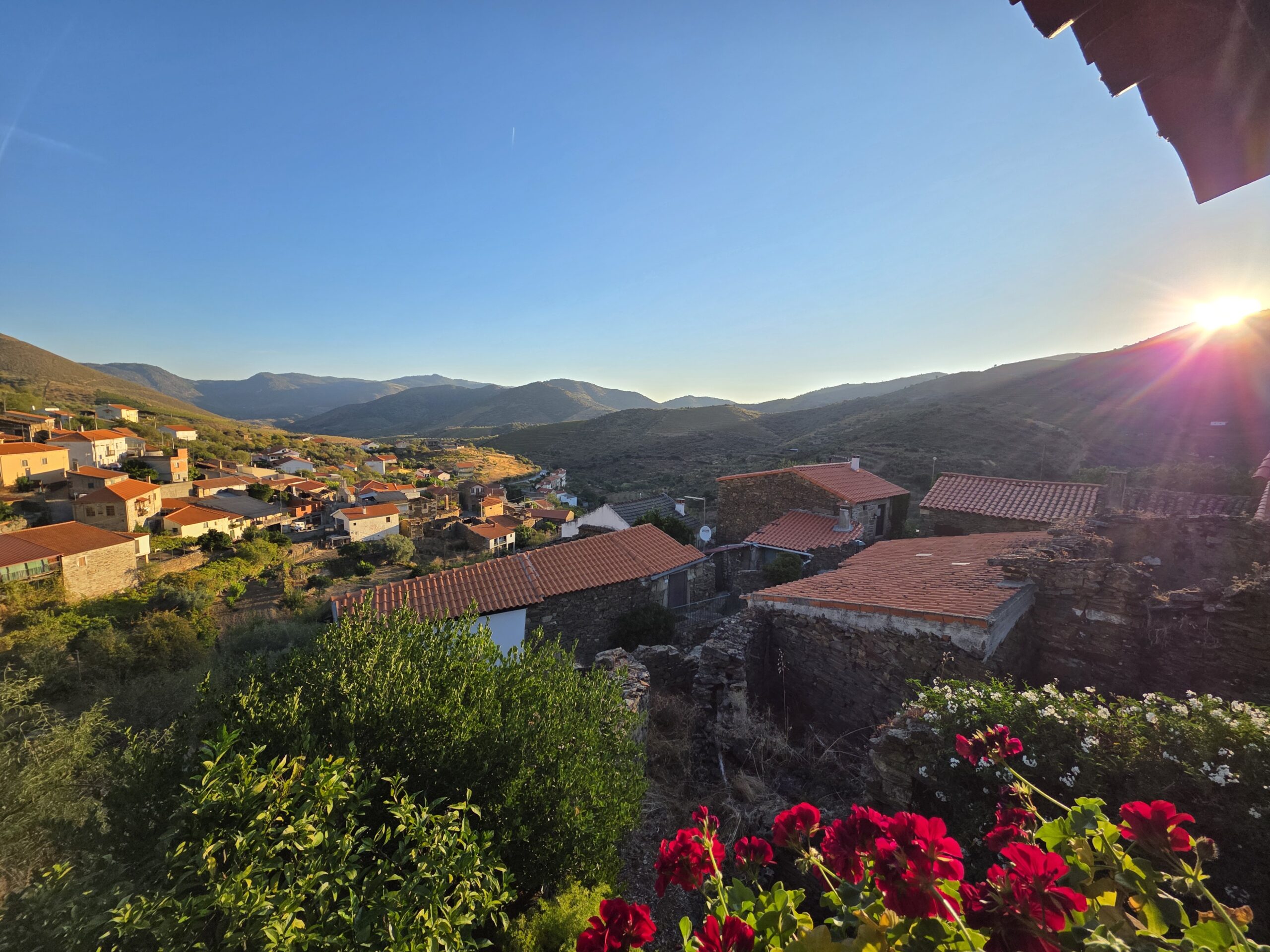 Sunrise from accommodation