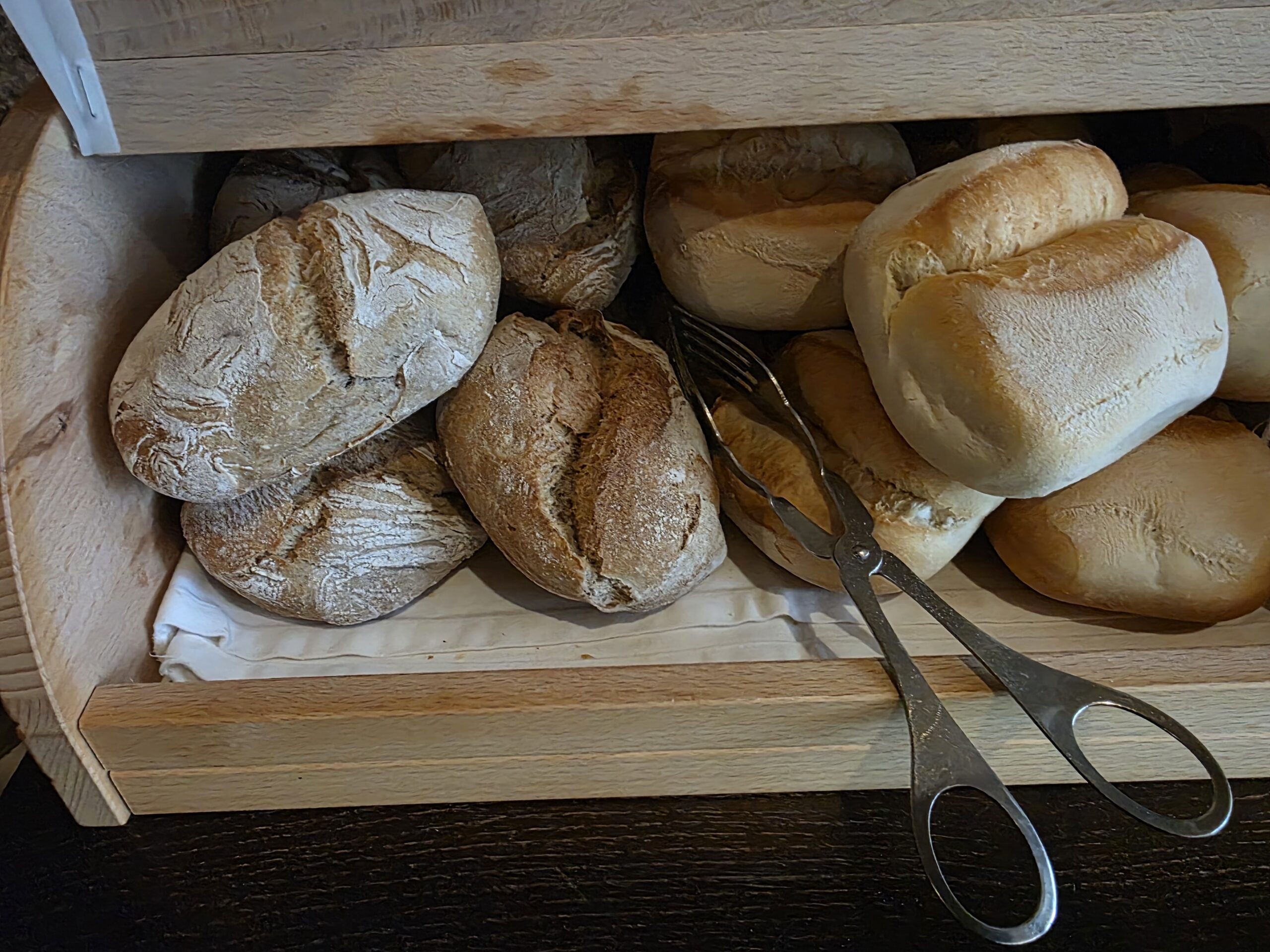 Freshly baked bread