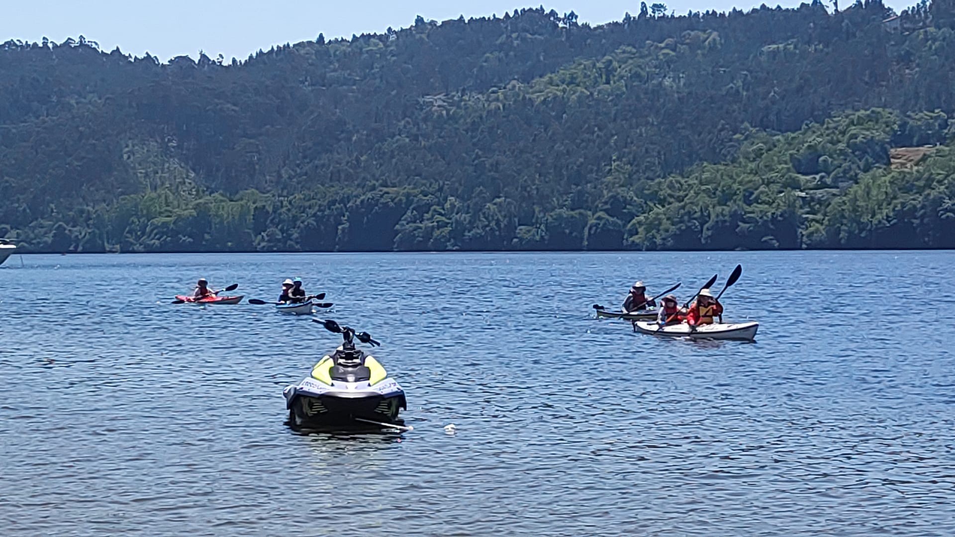 On the river