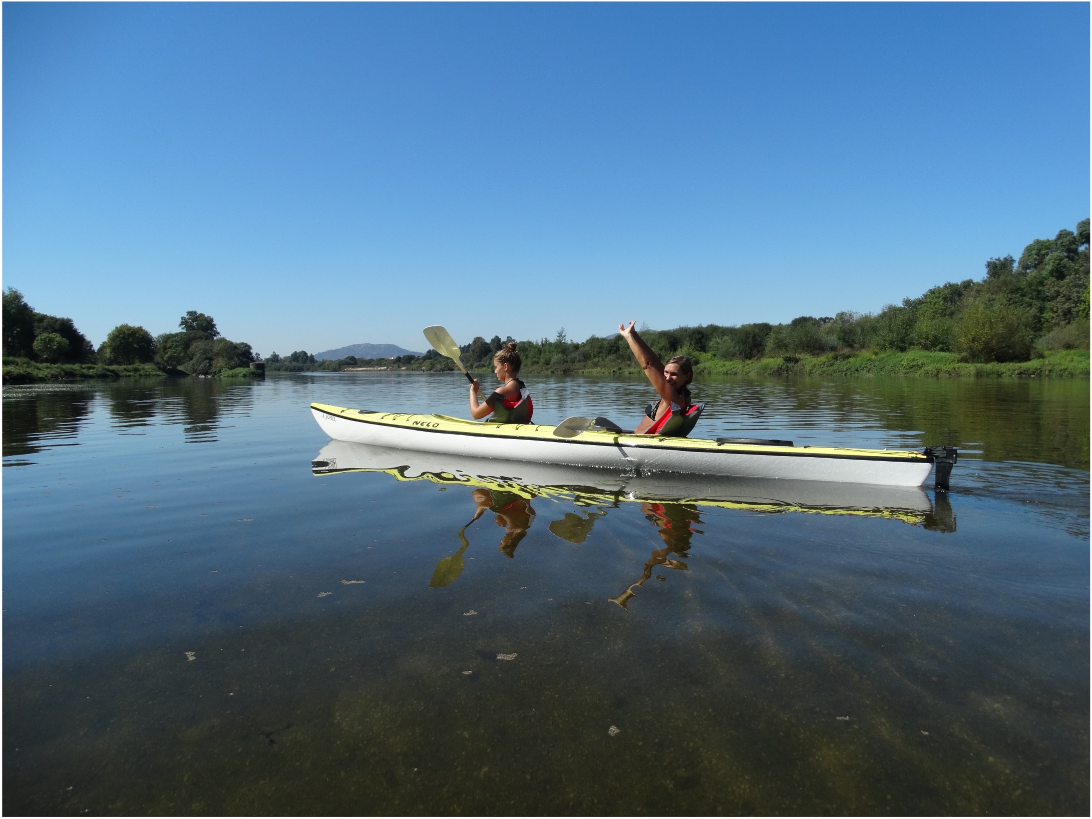 Paddling the Zezere