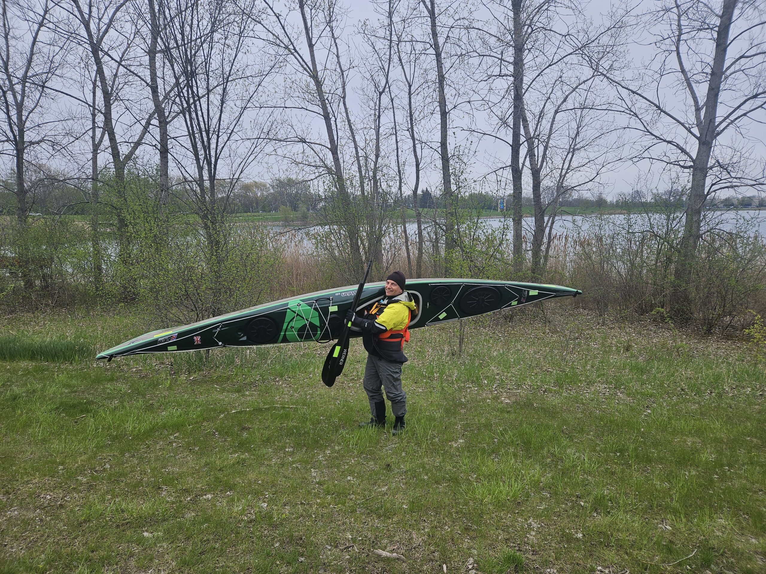 Marcos with Kayak