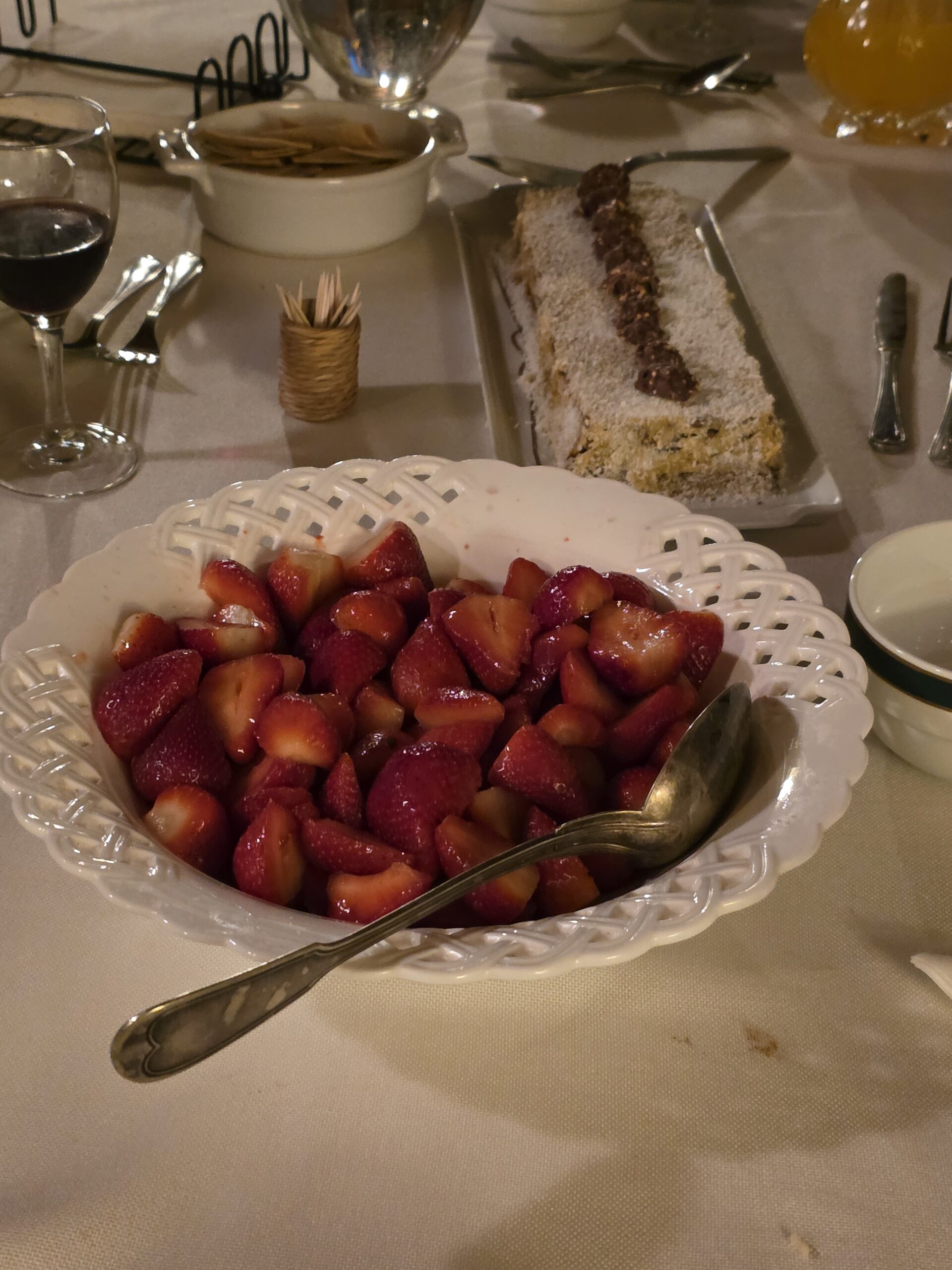 Food on the tour