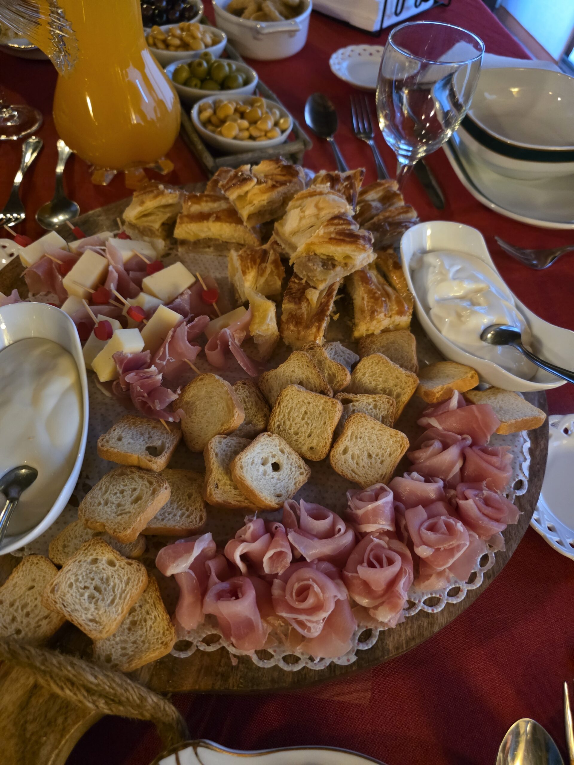 Food on the tour