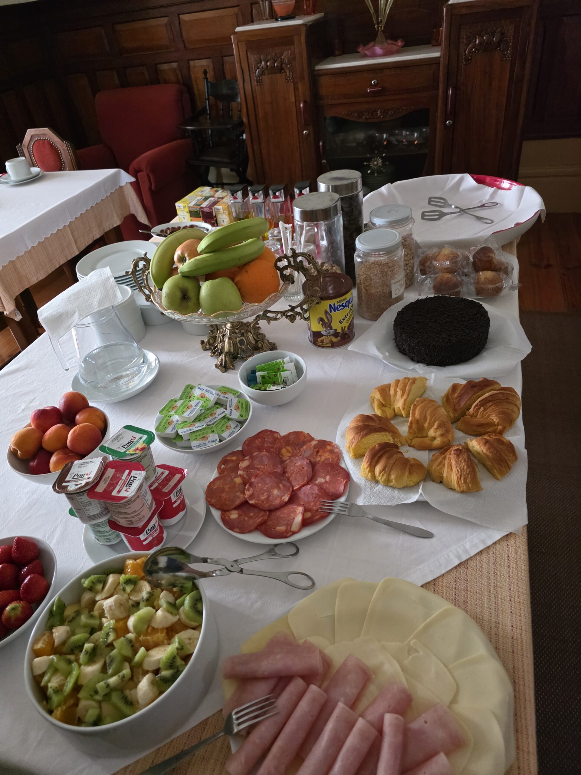 Food on the tour