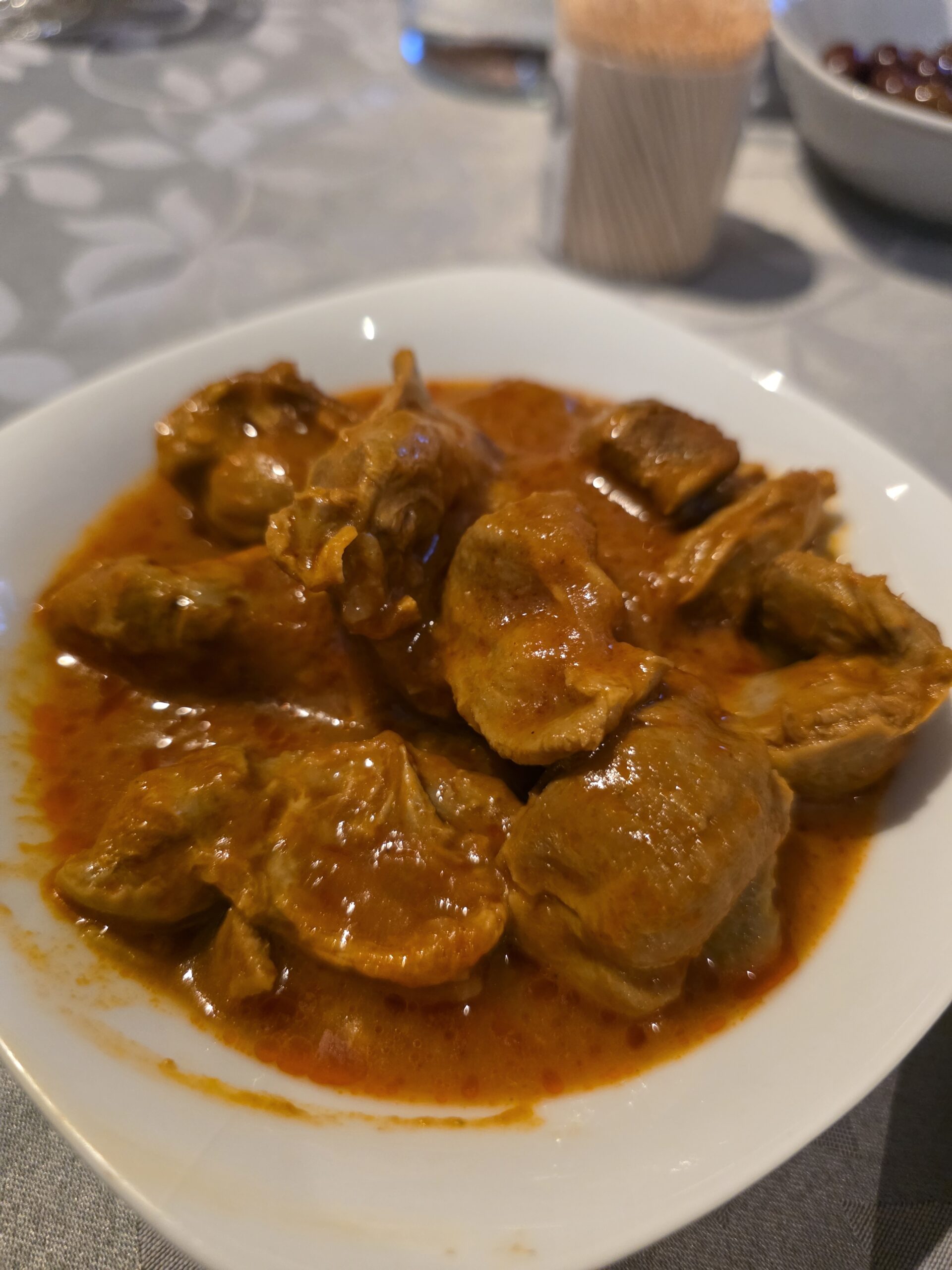 Food on the tour