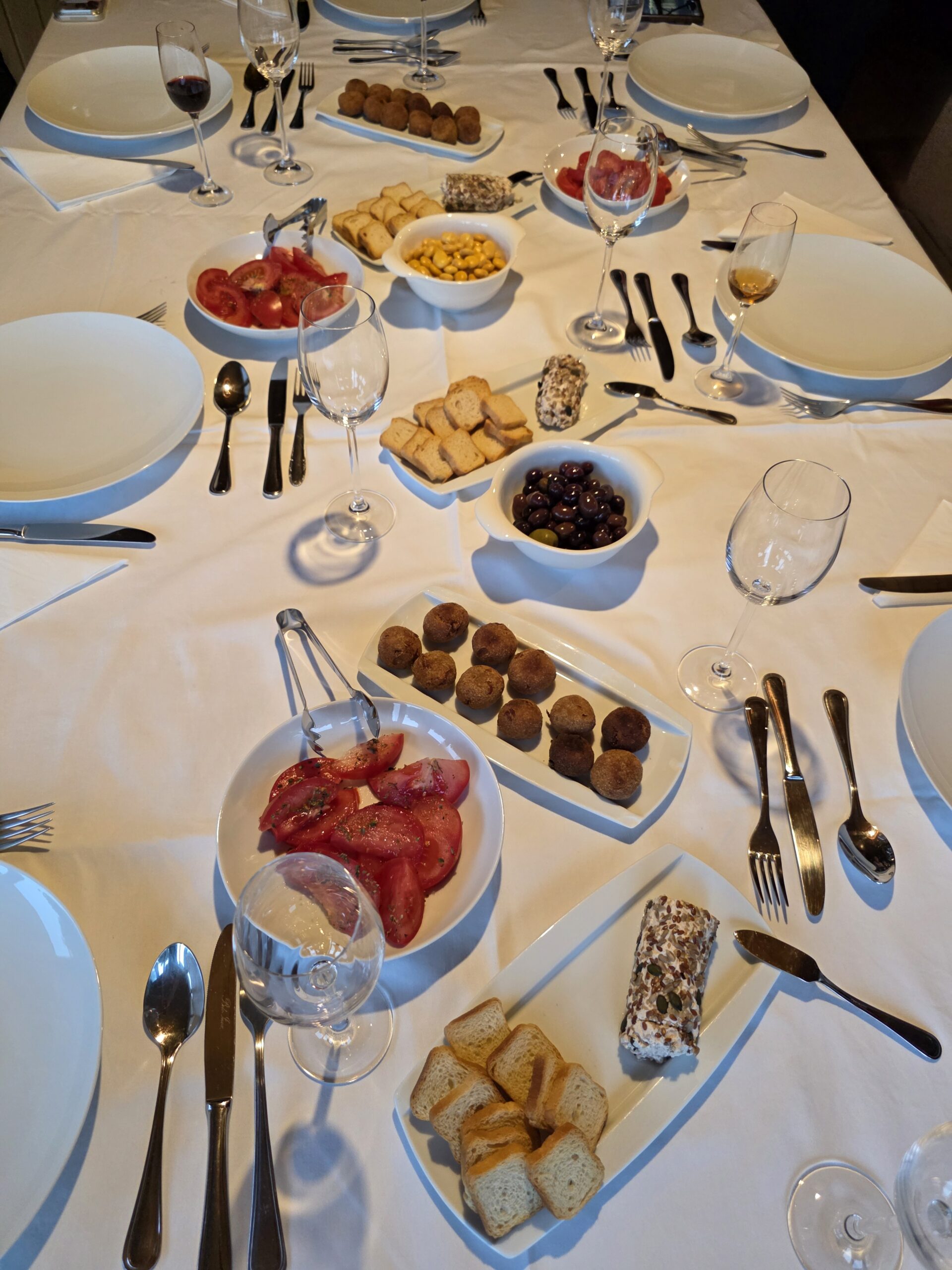 Food on the tour