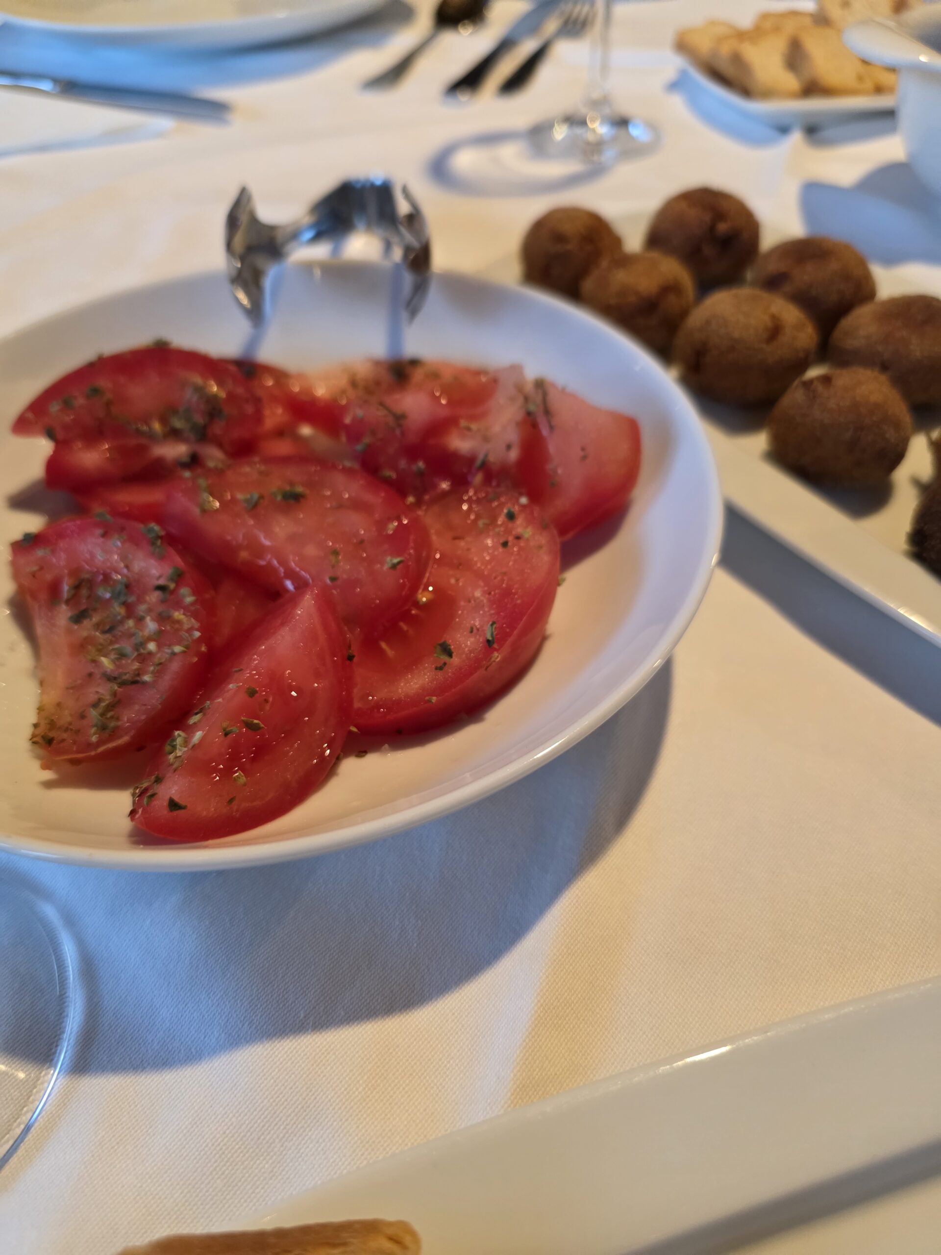 Food on the tour