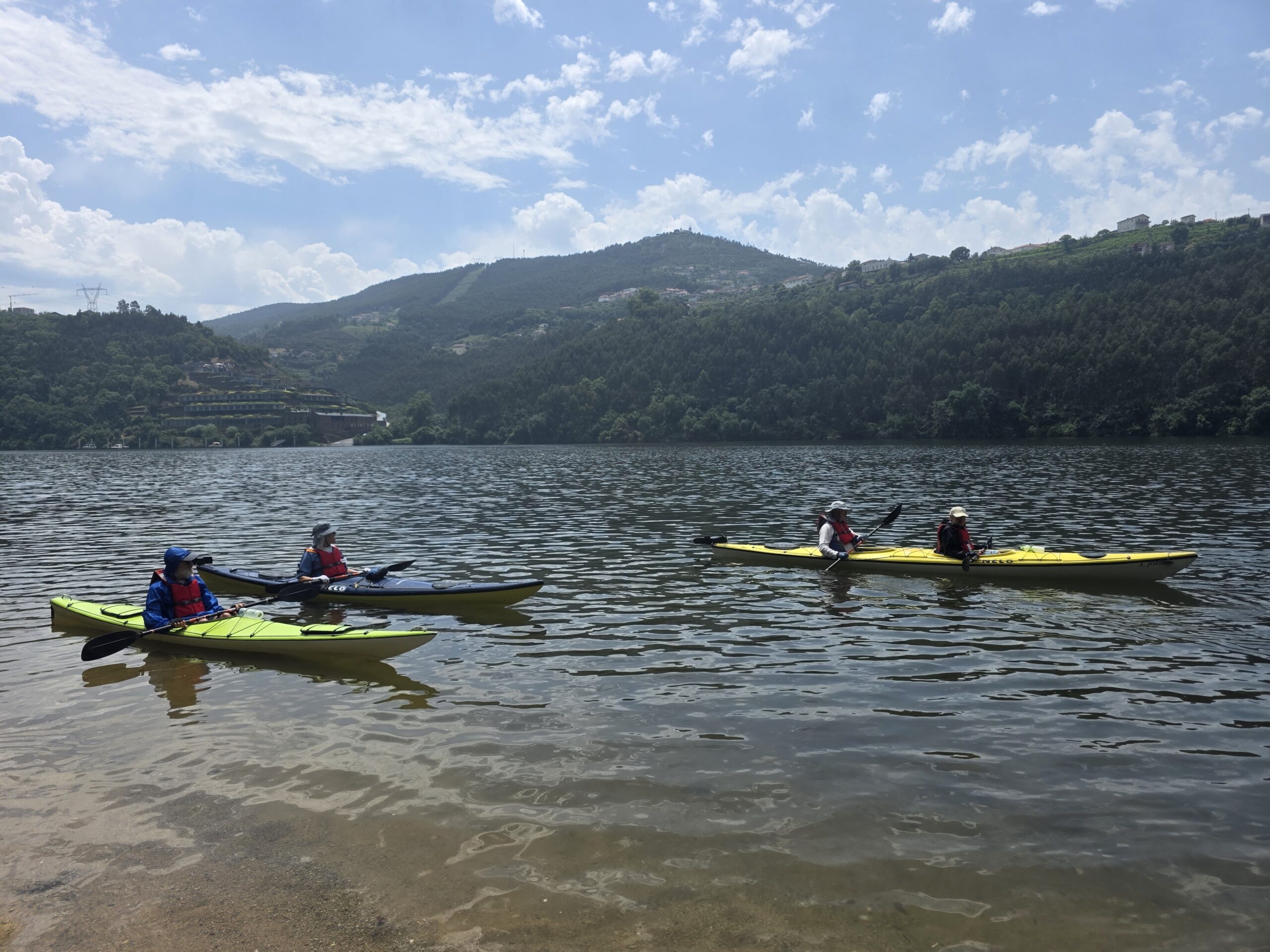 Kayaking on the Douro